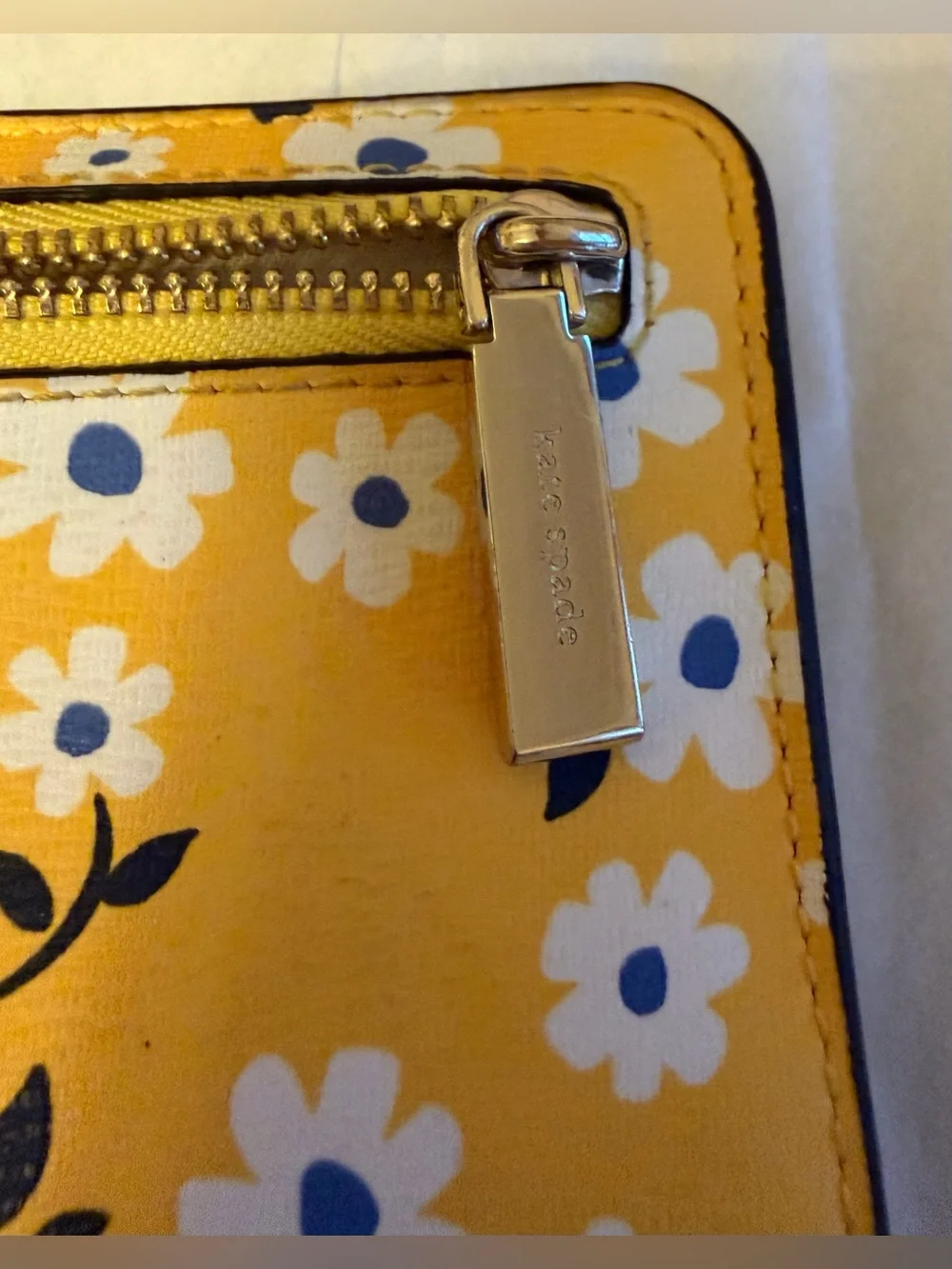 kate spade Yellow Floral Daisy Wallet